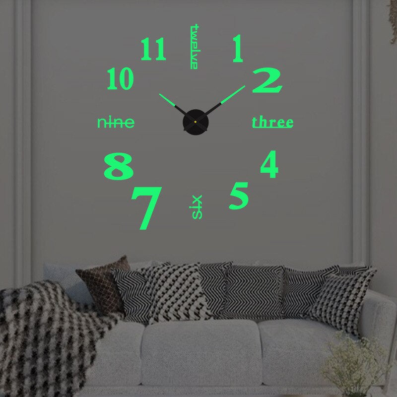 Large Wall Clock