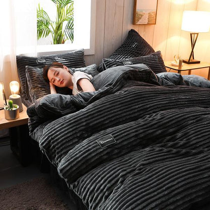 Corduroy Duvet Cover Set