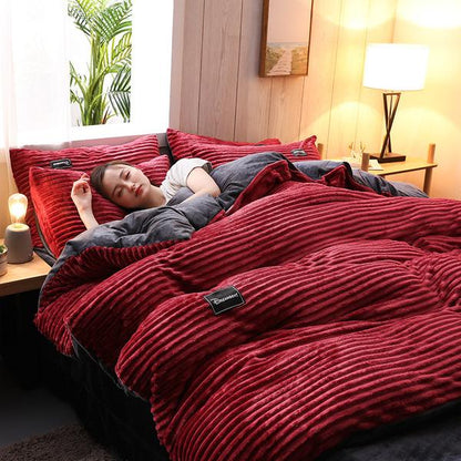 Corduroy Duvet Cover Set