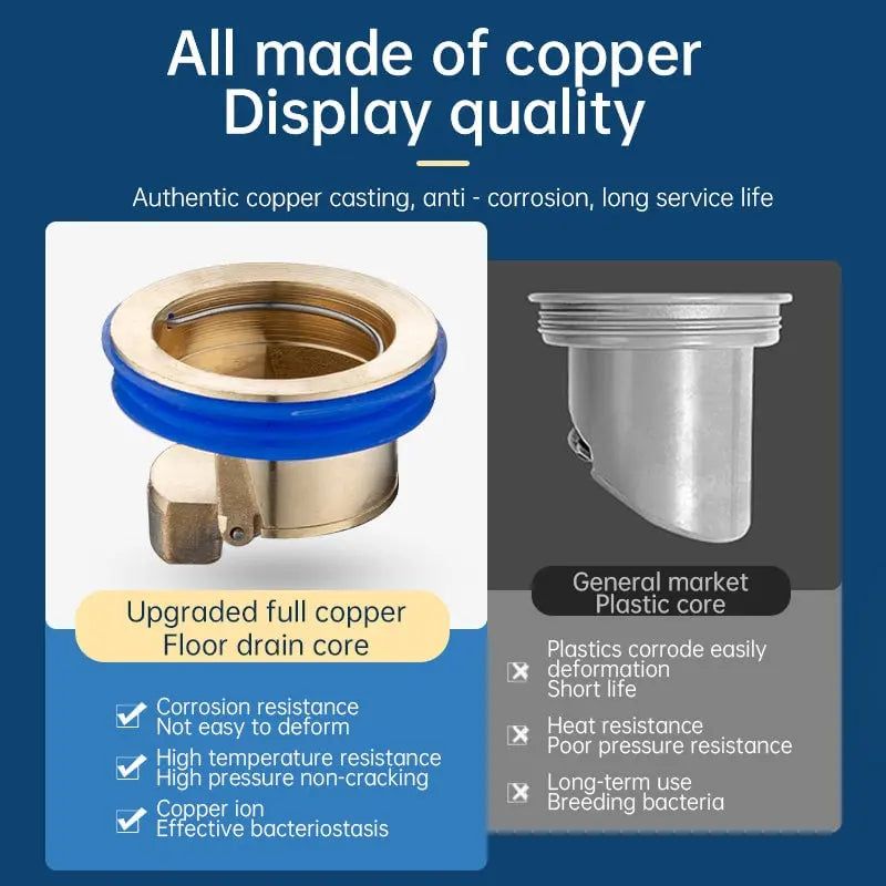 Anti-Odor Drain Core
