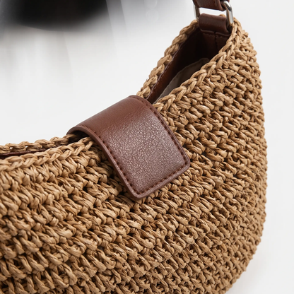 Straw Crossbody Bag