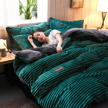 Corduroy Duvet Cover Set