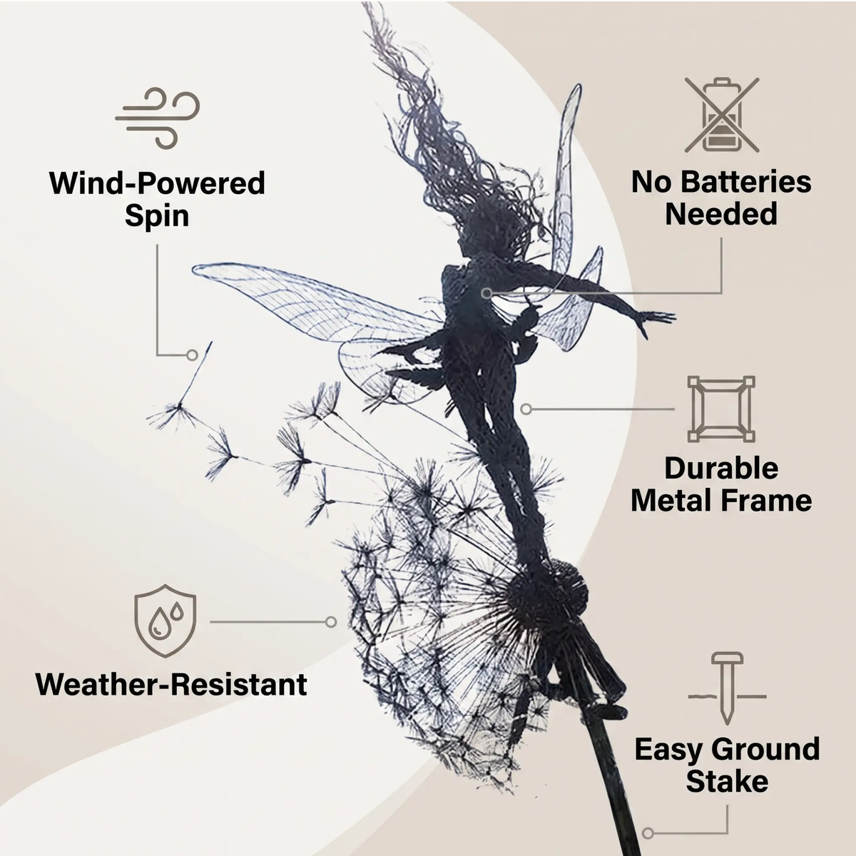 Garden Wind Spinner