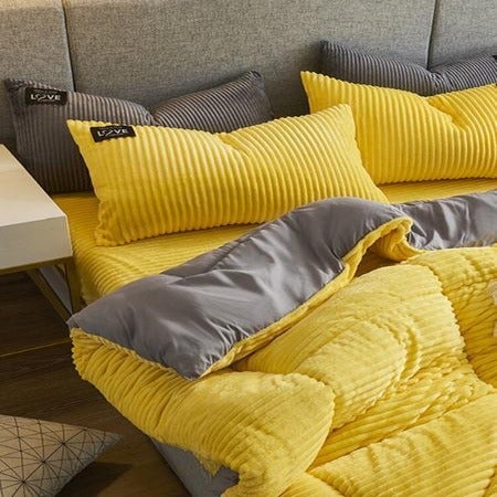 Corduroy Duvet Cover Set