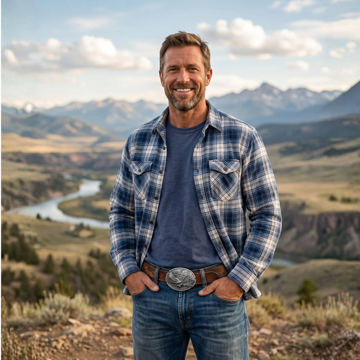 Cowboy Belt Buckle