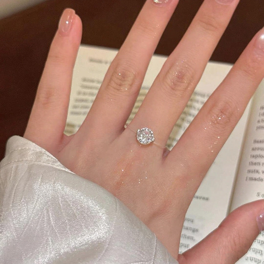 Moissanite Ring