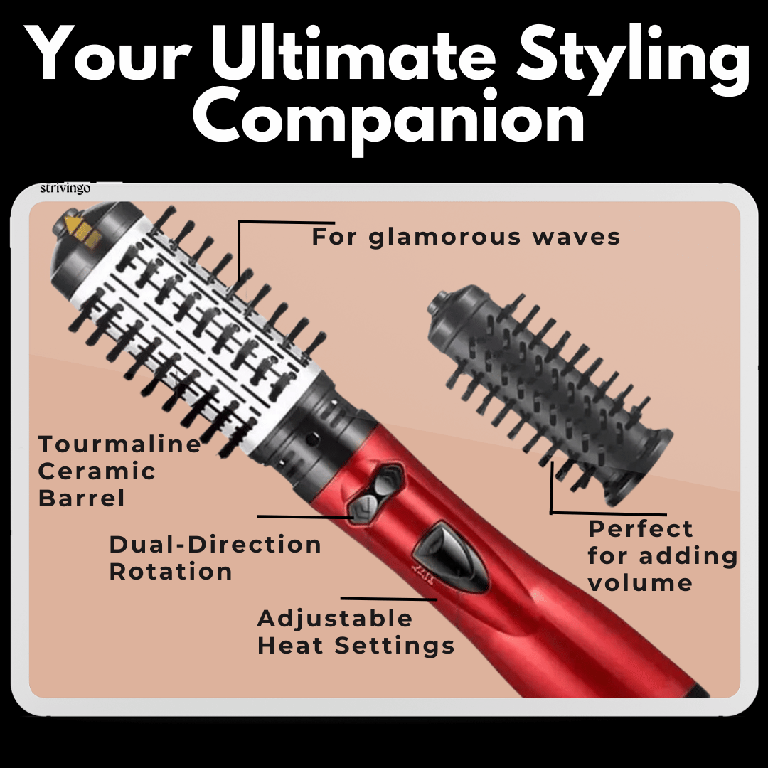 Rotating Hair Dryer Brush