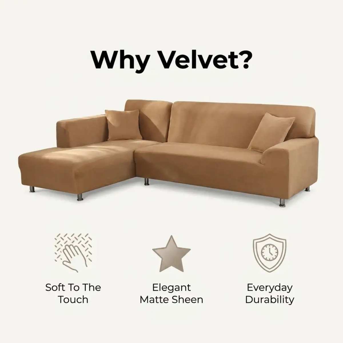 Velvet Sofa Cover