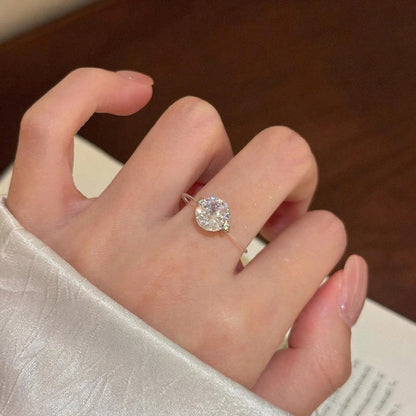 Moissanite Ring