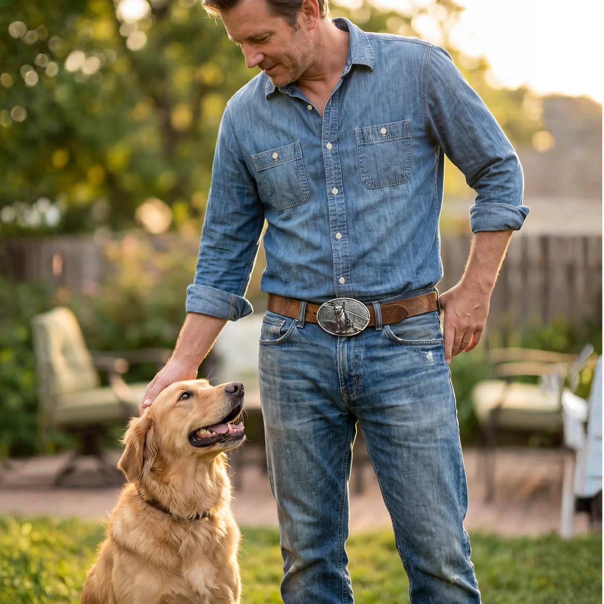 Cowboy Belt Buckle