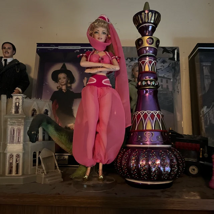 Genie Bottle Statue