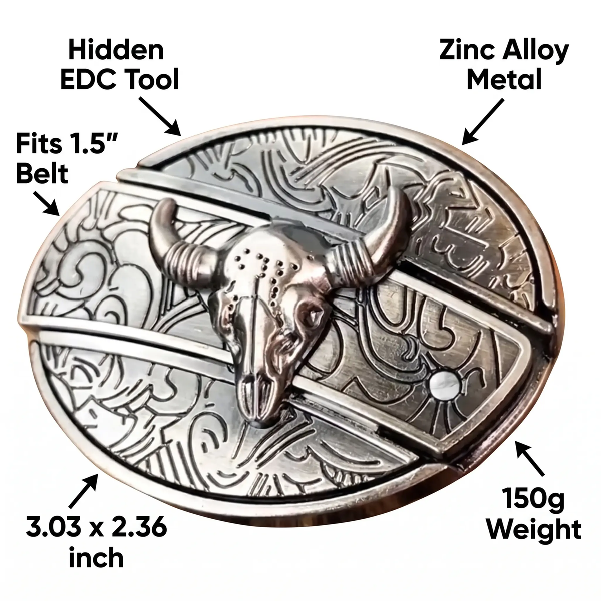 Cowboy Belt Buckle
