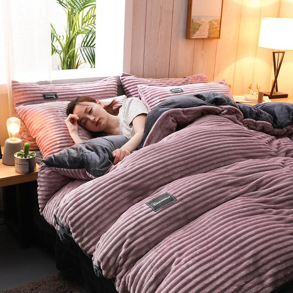 Corduroy Duvet Cover Set