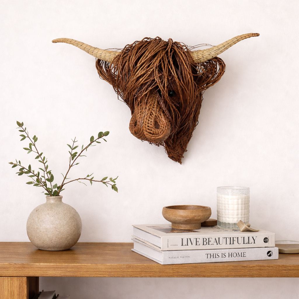 Highland Cow Wall Decor