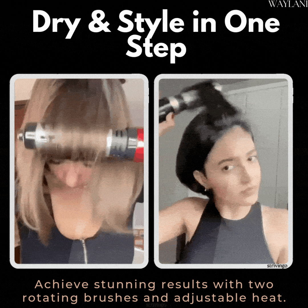 Rotating Hair Dryer Brush