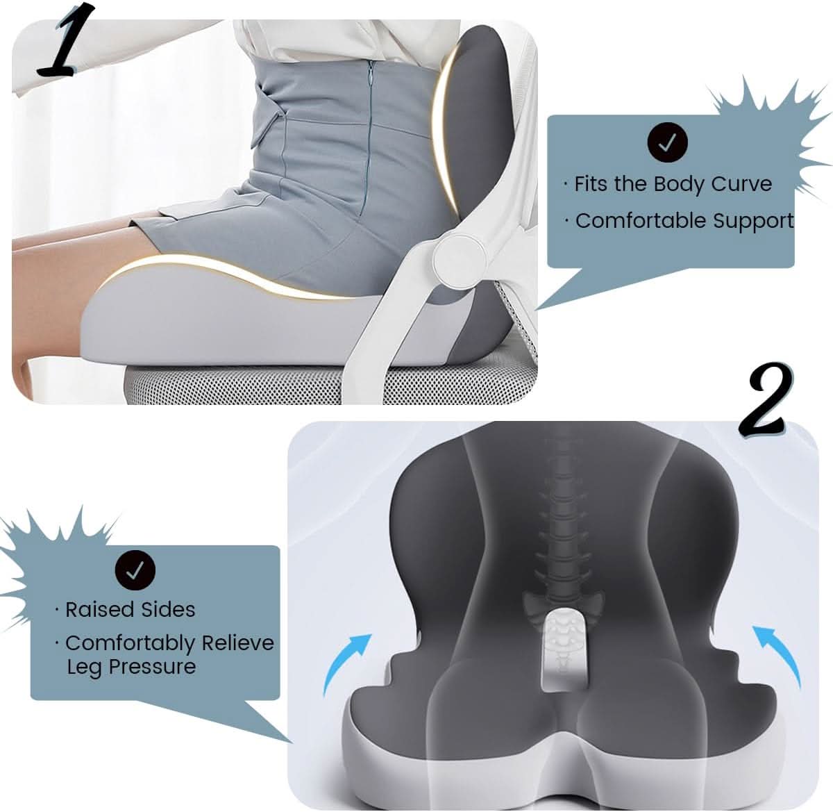 Ergonomic Seat Cushion