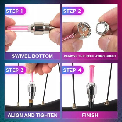 Bike Valve Lights