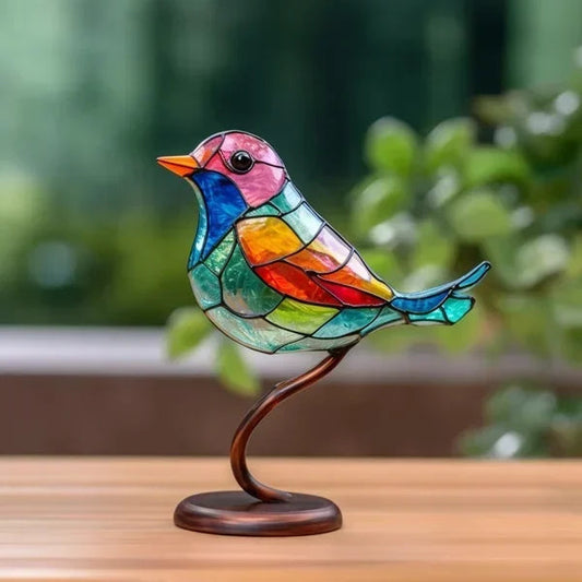 Acrylic Bird Figurines