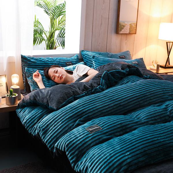 Corduroy Duvet Cover Set