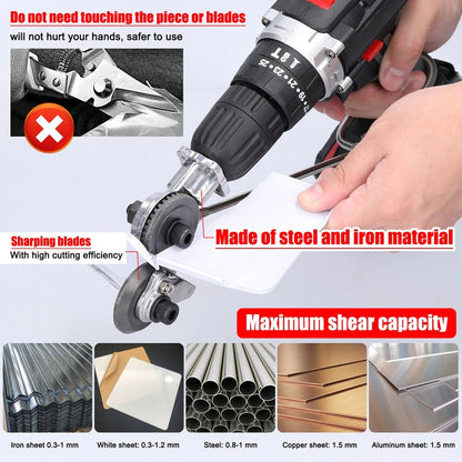 Drill Metal Cutting Attachment