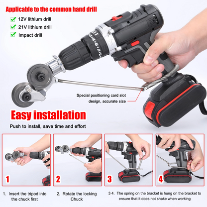 Drill Metal Cutting Attachment